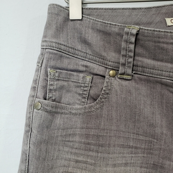 CAbi Gray Lou Lou Style 332 Skinny Jeans Size 2 - Picture 7 of 14